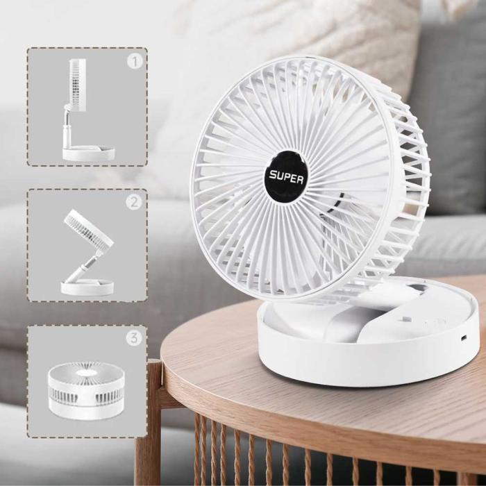 Gambar Bermacam Macam Kipas Angin Kipas Meja Kipas Lipat Standing Folding USB Fan Portable - BG-N1 dari Handyman Station undefined Tokopedia