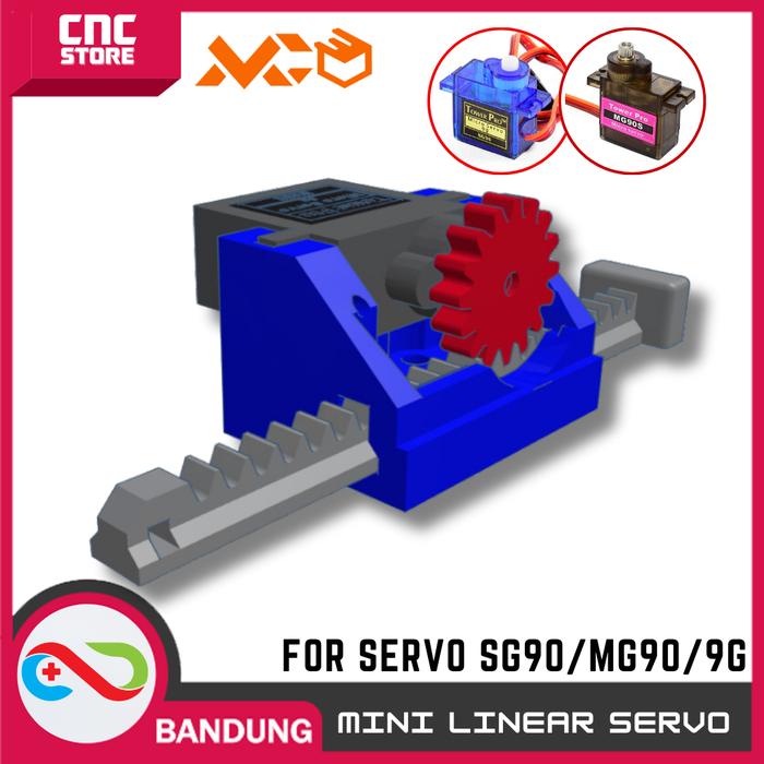 Gambar LINEAR SERVO  SG90 MG90 ARCTUATOR DOOR LOCK MOTORIZED MOTOR SERVO MICRO SERVO MOTORIZ - SG90/MG90 dari CNC STORE BANDUNG undefined Tokopedia
