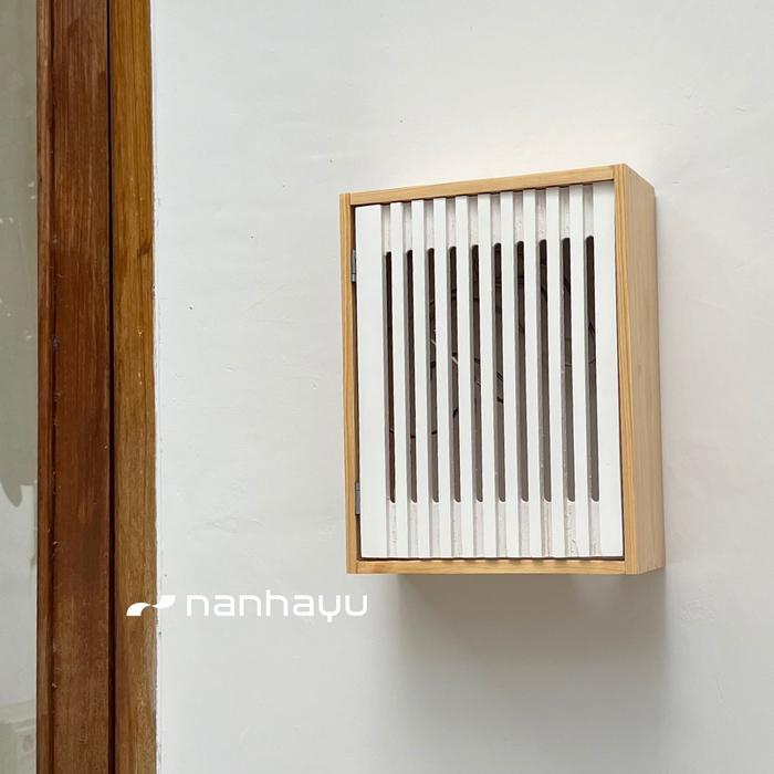 Gambar Box Cover Penutup Meteran Listrik Prabayar Dan Penutup Panel Listrik - Tkisi2 - Tutup Putih dari nanhayu custom woodcraft undefined Tokopedia