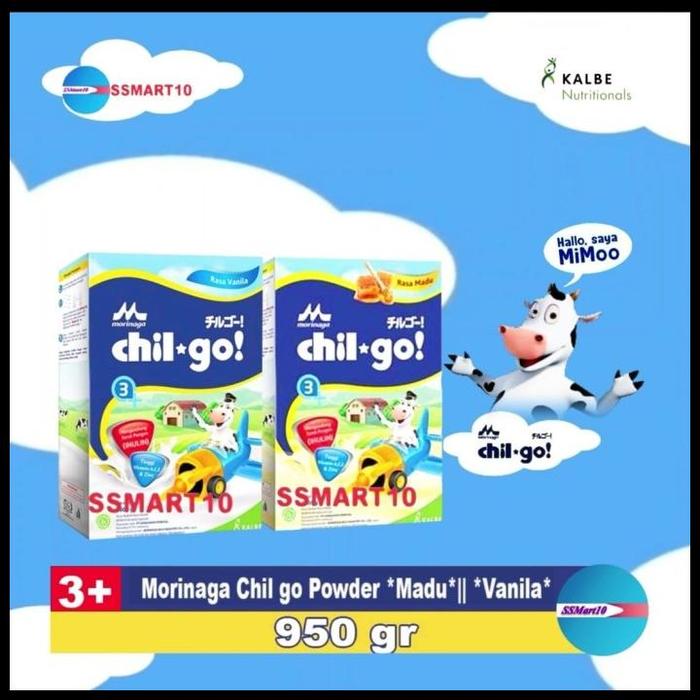 Gambar Stok Baru Morinaga Chil Go Powder 1000 Gr Terlaris|Best Seller - 3+950gr, Vanilla dari hernanhore undefined Tokopedia