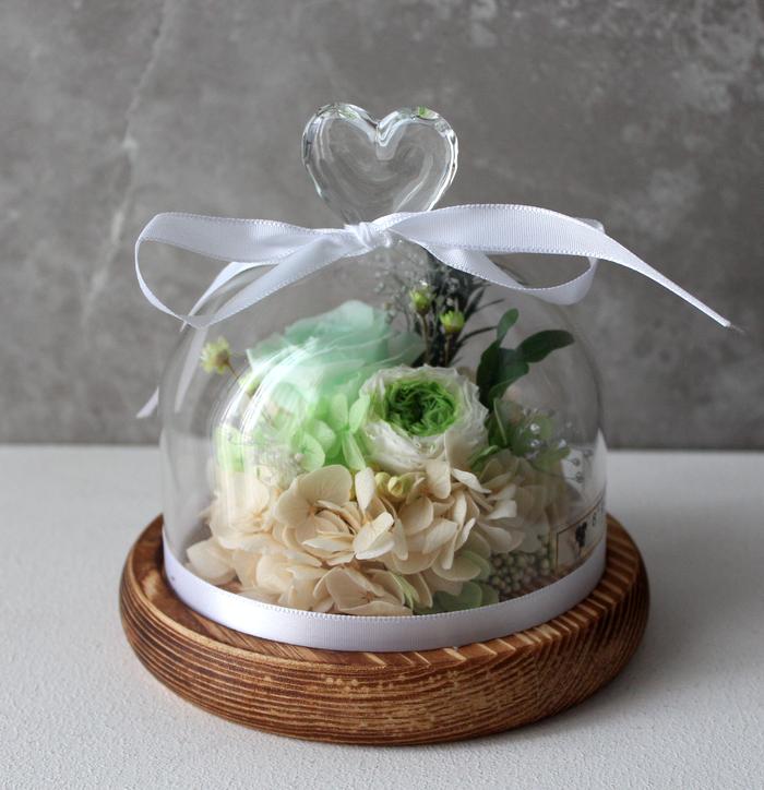 Gambar Enchanted Flower Dome - Eternal Flower Music Box Hadiah Ulang Tahun, Kado Anniversary, Graduation [8RosesFlorist] - Pandan Green dari 8 Roses Florist undefined Tokopedia