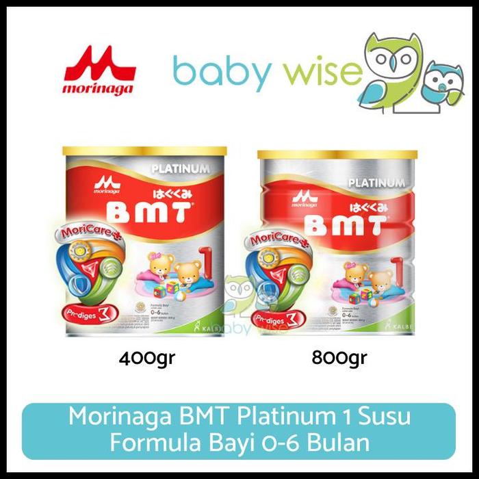 Gambar Stok Baru Morinaga Bmt Platinum 1 Susu Formula Bayi 0-6 Bulan - Susu Bayi Terlaris|Best Seller - 400gr dari hernanhore undefined Tokopedia