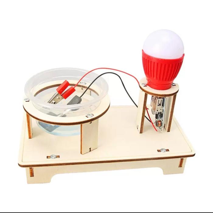 Jual Experiment STEM DIY Rakit Generator/Hand Generator/Peraga Fisika ...