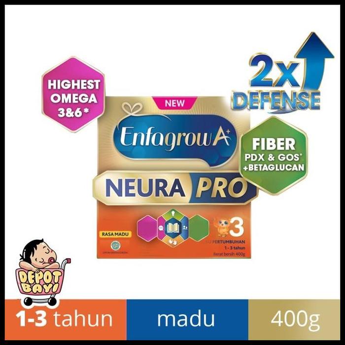 Gambar Stok Baru Enfagrow A+3 400 Gram Terlaris|Best Seller - madu dari hernanhore undefined Tokopedia