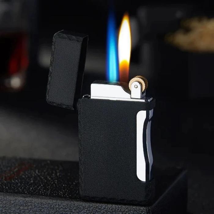 Gambar korek api roda gas lighter viral new unik 2in1 bara las atau api lilin SL-2310 - Hitam dari DamaiProduk undefined Tokopedia