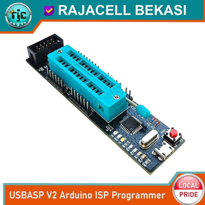 Gambar USBASP V2 Arduinoo ISP Programmer Bootloader USB asp untuk Copy Program Download Firmware Atmega - USBASP dari Rajacell Bekasi undefined Tokopedia