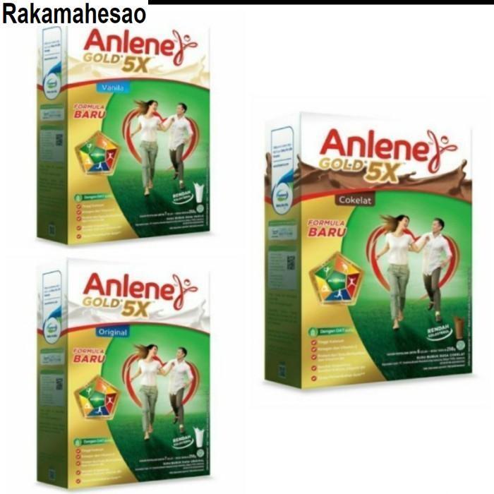 Gambar susu anlene gold 5x 600 gram ORIGINAL - Vanila dari Rakamahesao undefined Tokopedia