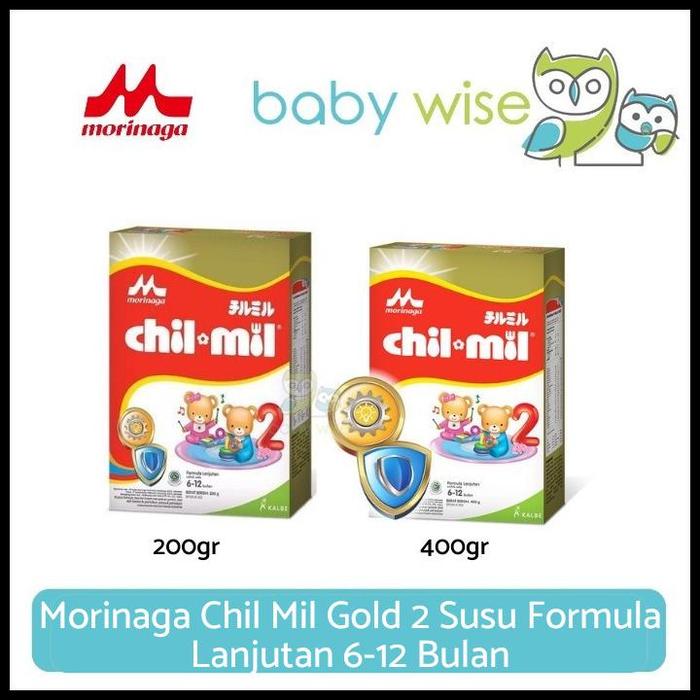 Gambar Stok Baru Morinaga Chil Mil Gold 2 Susu Formula Lanjutan 6-12 Bulan - Susu Bayi Terlaris|Best Seller - 200gr dari hernanhore undefined 3 Tokopedia