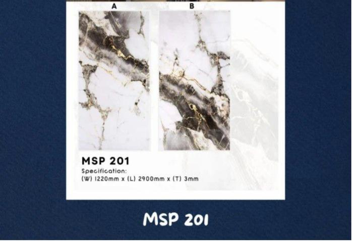 Gambar (LAIV) PVC UV Marble Sheet PVC Board Panel Dinding Marmer Wallboard 3mm Dekorasi Dinding Motif Corak -  MSP 201 dari INTERIORDECOR undefined Tokopedia