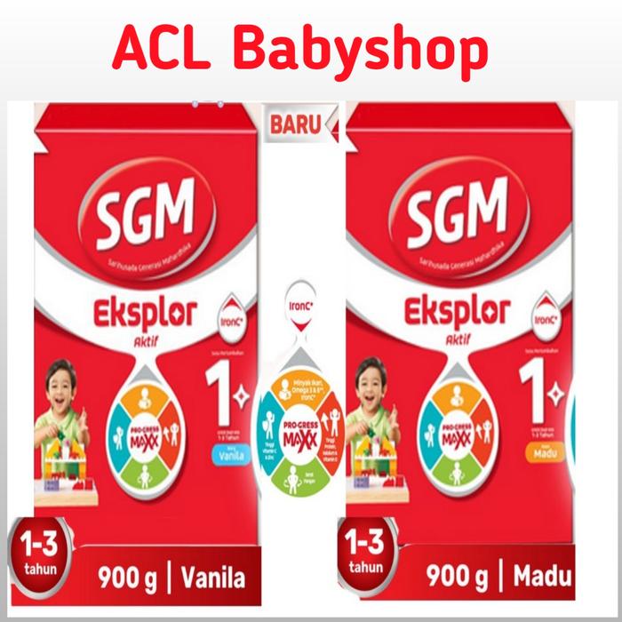 Gambar SGM 1+ 900gr (Vanila/madu) - MADU dari ACL baby shop undefined Tokopedia