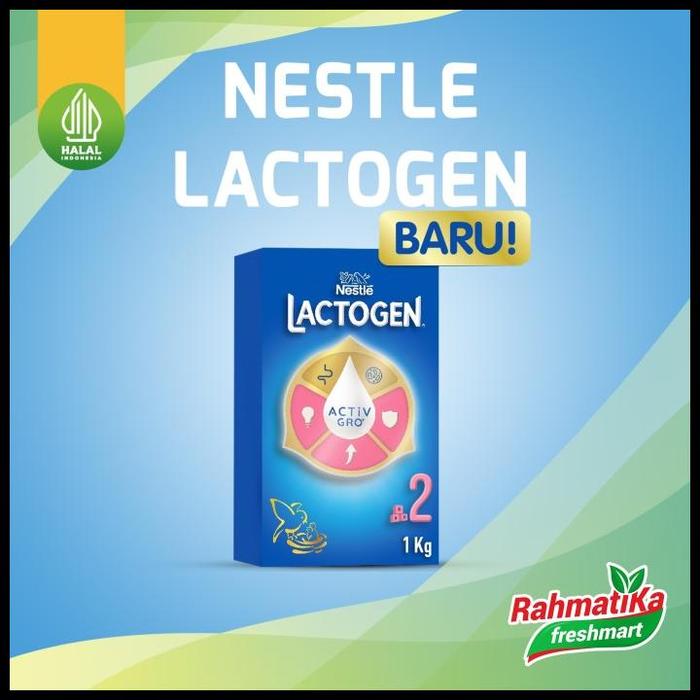 Gambar Stok Baru Nestle Lactogen 2 Susu Formula 6-12 Bulan 1 Kg Terlaris|Best Seller dari hernanhore undefined Tokopedia