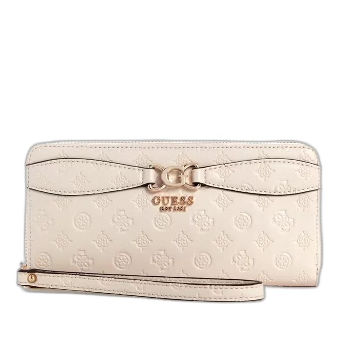 Gambar Dompet Wanita Guess - Dompet GUESS ORIGINAL - ARLENA SLG LARGE ZIP AROUND - taupe dari Guess Counter Online undefined Tokopedia