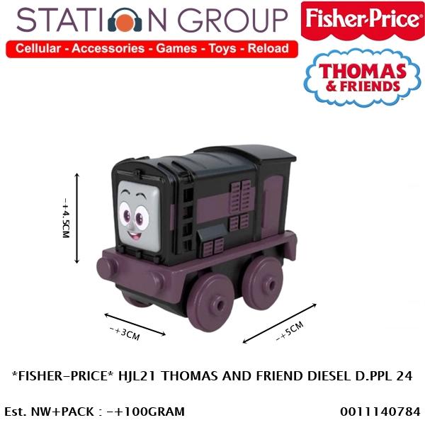 Gambar FISHER-PRICE HJL21 THOMAS AND FRIEND 24 - DIECAST - DIESEL DARK PUR dari Station Group 2 undefined Tokopedia