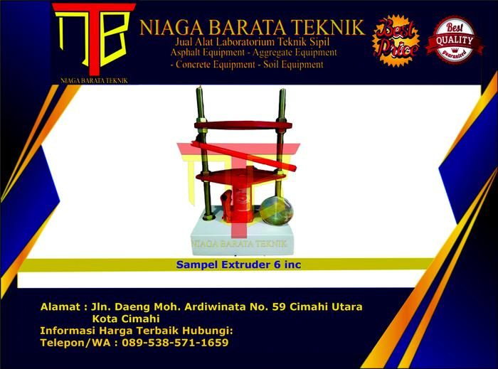 Gambar sample extruder marshall test compaction sampel extruder soil test - 6inc dari Niaga Barata Teknik undefined Tokopedia