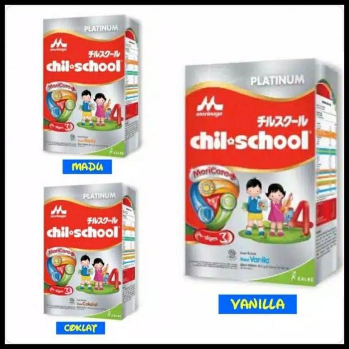 Gambar Stok Baru Chil School Platinum Vanilla/Madu/Coklat [800Gr] Terlaris|Best Seller - Madu 800gr, 1KTK  800g dari hernanhore undefined Tokopedia