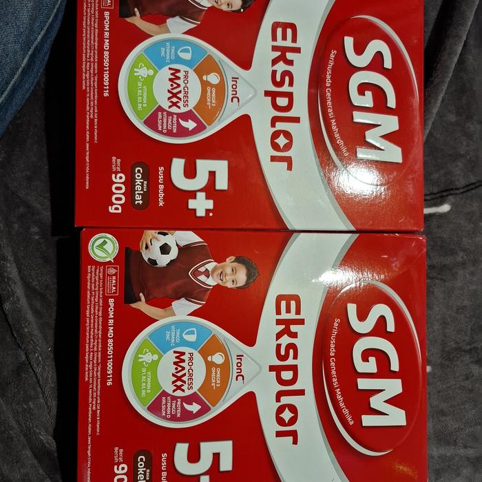 Gambar SUSU SGM Eksplor 5+ 900 gram dari Hans Olsh undefined Tokopedia