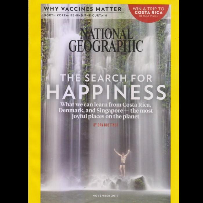 Gambar Majalah National Geographic, The Search for Happiness, Second,Nov 2017 - Happiness dari HCM Collection Store undefined Tokopedia