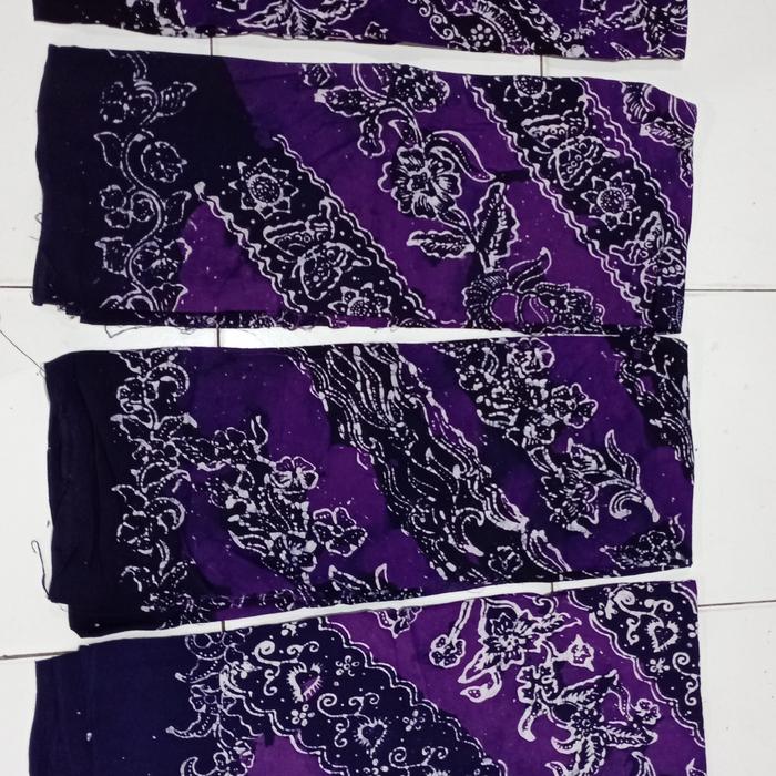 Gambar sarung batik tuban asli - Ungu, batik dari Fas thof undefined Tokopedia