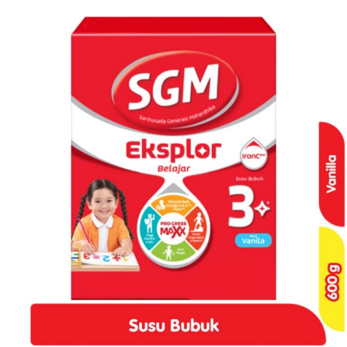 Gambar HARGA PROMO: Susu SGM 3Plus rasa madu/ vanila 600 gram - Vanila dari dothebest01tokopedia undefined Tokopedia