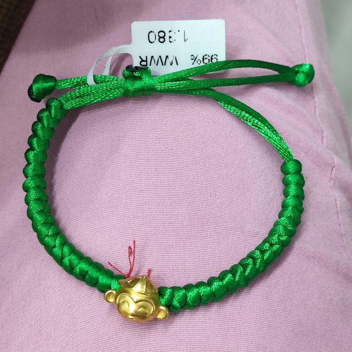 Gambar Gelang emas 24k monyet milo dari Lancar BJJ undefined Tokopedia