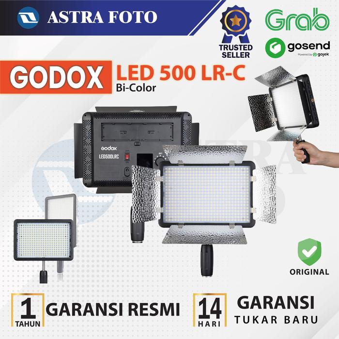 Gambar Godox 500 LR-C LED Panel Photo Video Light - Godox 500 LRC - Unit Only, No Lightstand dari Astra Foto undefined Tokopedia