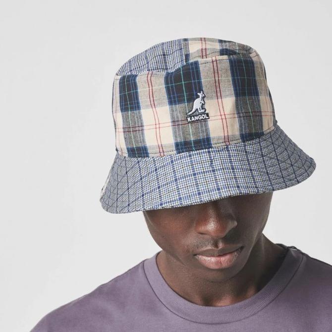 Gambar Kangol Plaid Mashup Bucket Original dari Brit80sclub undefined Tokopedia