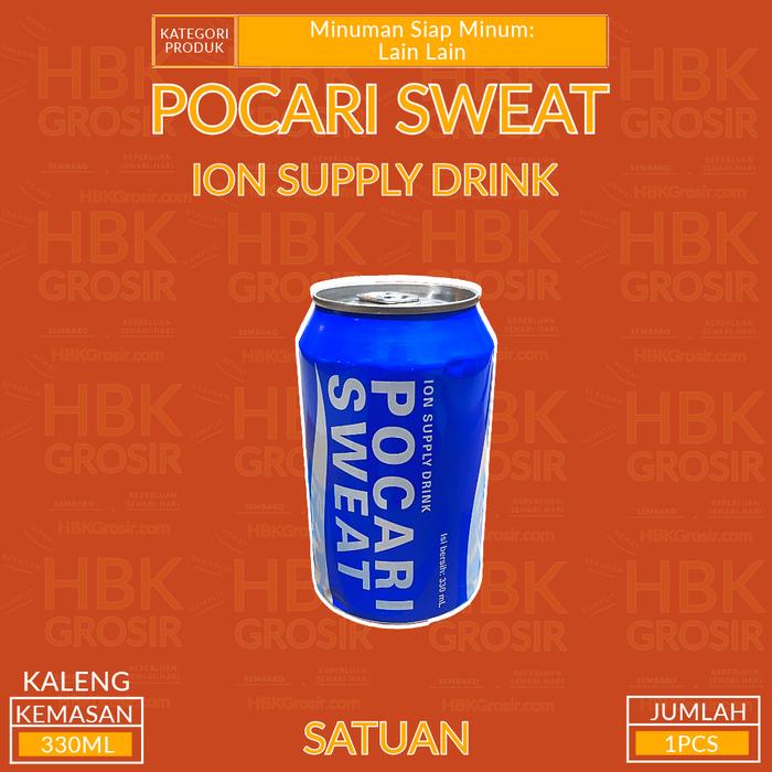 Gambar Ion Supply Drink Pocari Sweat Kemasan Kaleng 330ML - PCS dari HBKGrosir undefined Tokopedia