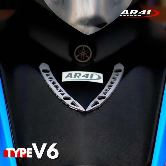 Gambar garnish/dudukan windshield/visor yamaha aerox old new - V6 dari ar41motoshop undefined Tokopedia