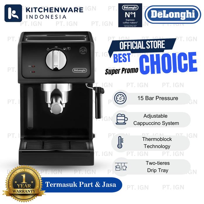 Promo DeLonghi Coffee Maker Mesin Pembuat Kopi Espresso