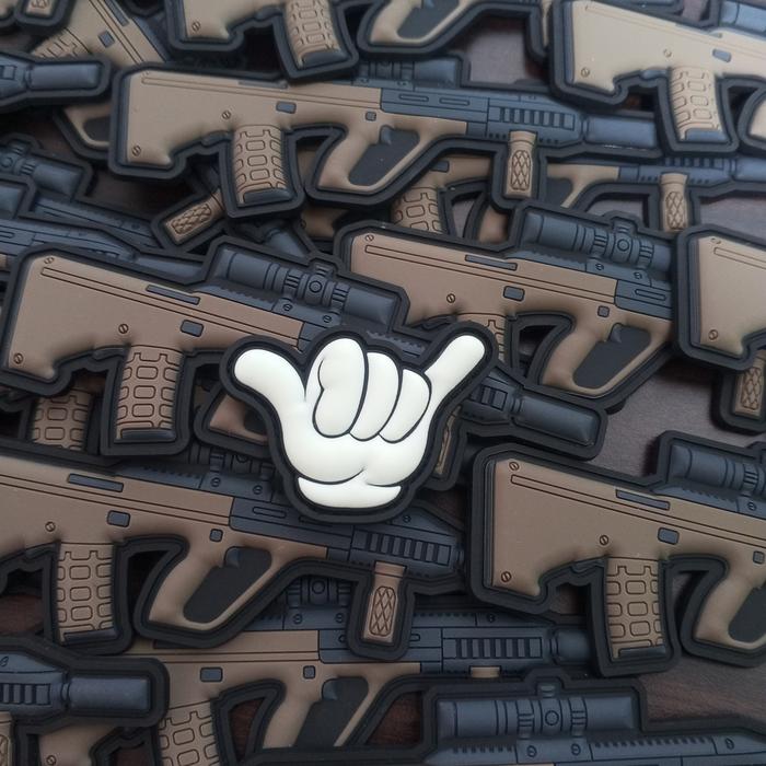 Gambar Rubber Patch Emoji Waikiki Whatsapp Facebook - Putih dari Guerilla Patch undefined 3 Tokopedia