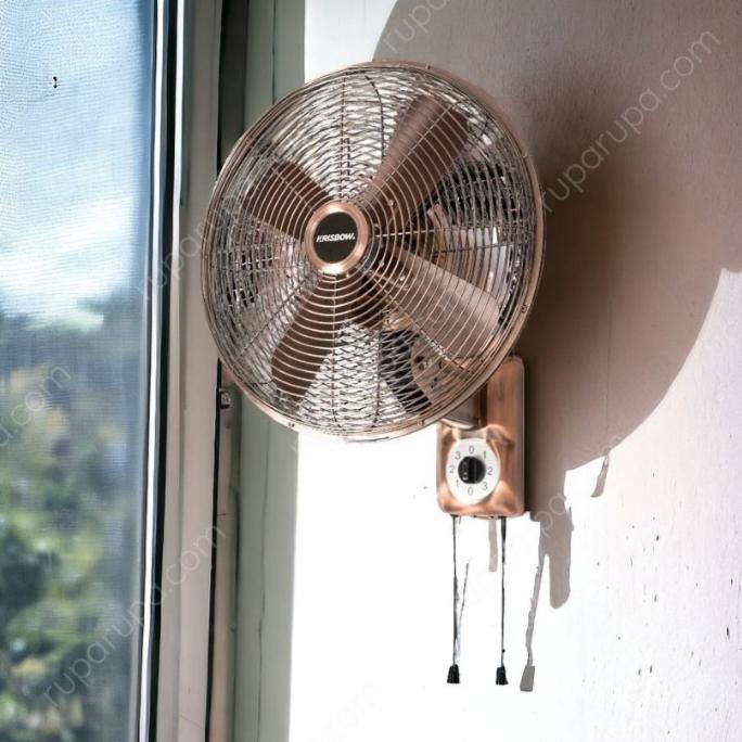 Gambar Krisbow Kipas Angin Dinding Vintage 55 Watt 300a8t - Champagne dari ARVIN SELLER undefined Tokopedia