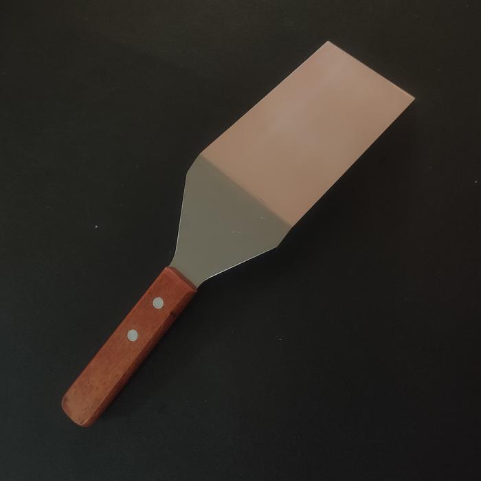 Gambar Teppanyaki Spatula Stainless - 3 Varian - Shovel dari Shinsei Indonesia undefined 4 Tokopedia