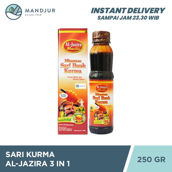 Gambar Sari Kurma Al Jazira Premium 3 In 1 250 Gram dari Apotekmandjurofficial undefined Tokopedia