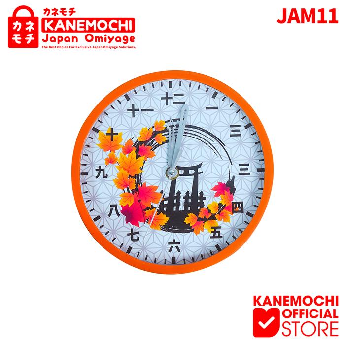 Gambar KANEMOCHI Jam Momiji - Souvenir Jam Khas Jepang Motif Momiji & Torii Diameter 22 cm Kualitas Terbaik Oleh-Oleh Jepang Unik & Awet - 11-MOMIJI dari Kanemochi Souvenir undefined Tokopedia