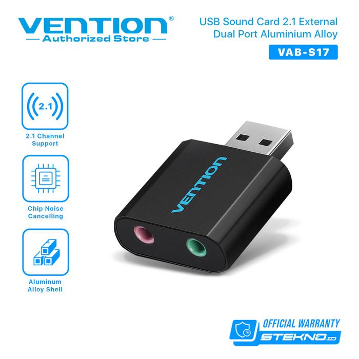Jual Vention Universal External S17 USB Channel Sound Card