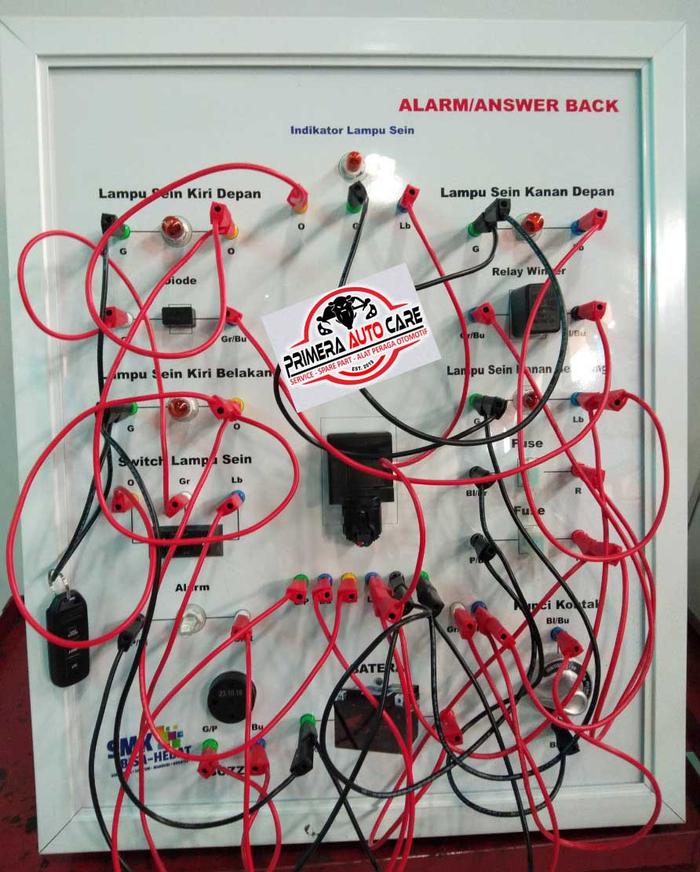Gambar alat peraga alarm answer back System remote Honda Scoopy dari Primera Auto Care undefined Tokopedia