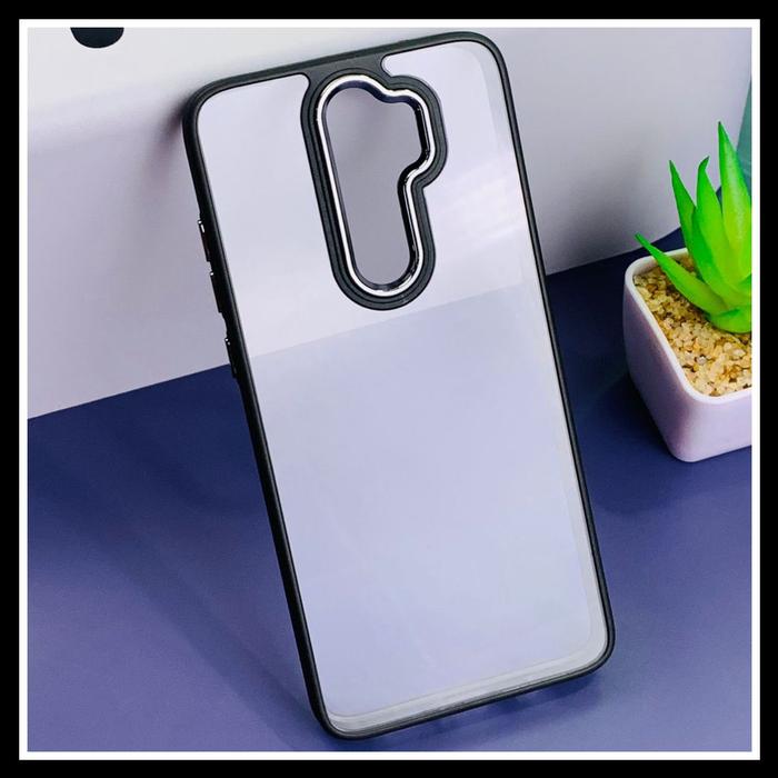 Gambar Case For Xiaomi Redmi Note 8 Pro Electro Hybrid Original Case Hard Casing Transparan Back Cover HardCase Clear Bumper Soft Silicone - HITAM., REDMINOTE 8 PRO dari T-ORIGINAL STORE undefined Tokopedia