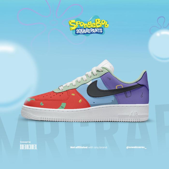 spongebob and patrick air forces