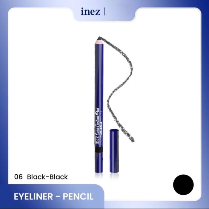 Gambar INEZ Color Contour Plus Eyeliner Pencil /Pensil Eye Liner - FLORAL WHITE dari MBC Mart undefined 5 Tokopedia