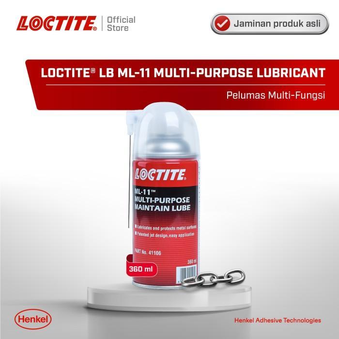 Gambar NEW HENKEL LOCTITE LB ML-11 MULTI-PURPOSE LUBRICANT PELUMAS 360 ML dari Tamochi Store- undefined Tokopedia