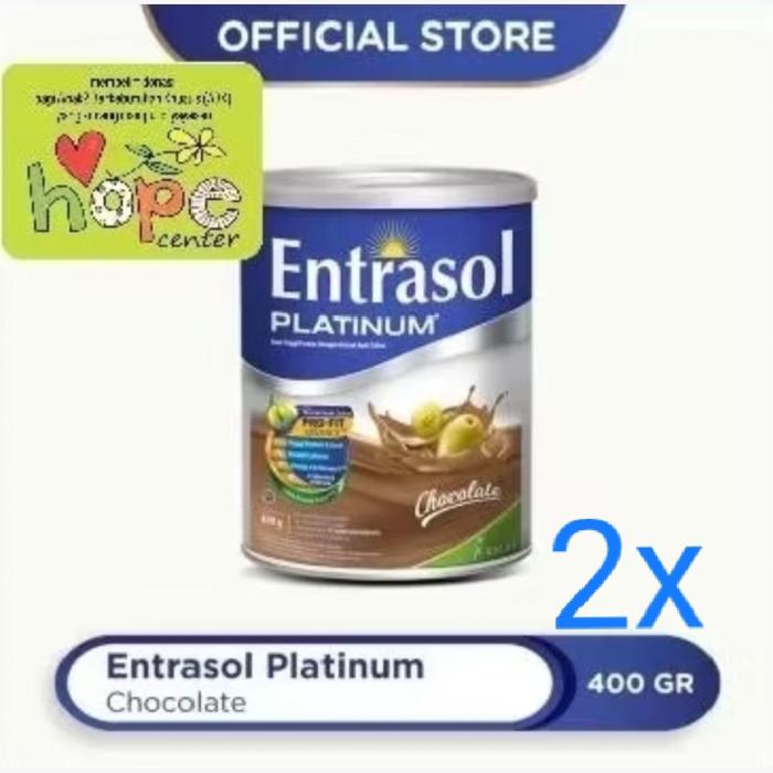 Gambar Entrasol Platinum 800gram Entrasol Platinum Coklat 800 gram chocolate - 2x400-2024 dari HopeCenter undefined Tokopedia