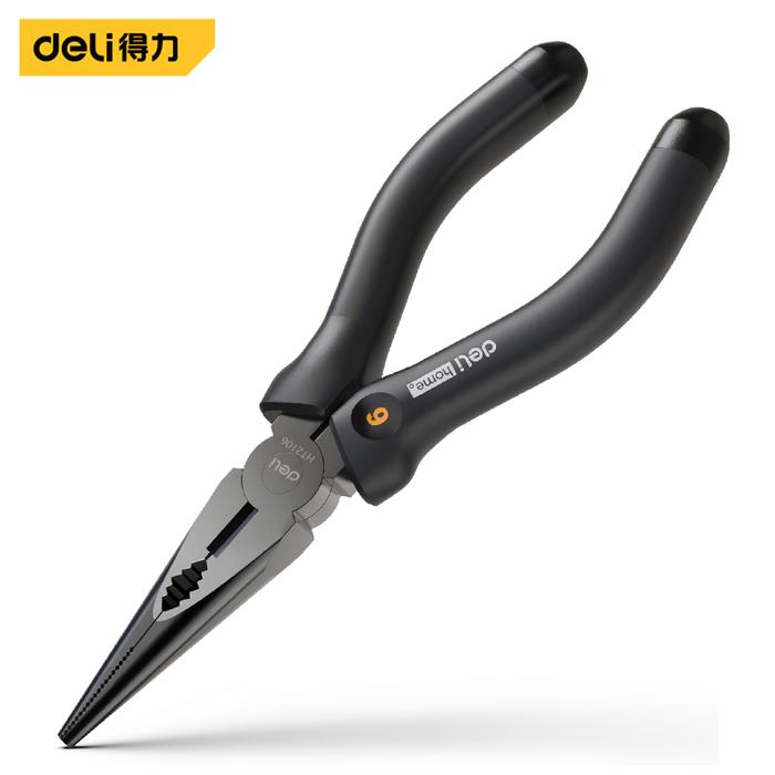 Gambar Deli Tools Tang Kombinasi Pliers Multifungsi 7 inch HT21XX - Hitam dari Deli Tools Official undefined Tokopedia