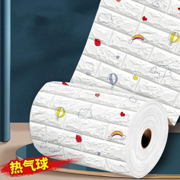 Gambar 5M WALLPAPER DINDING FOAM 3D /WALPAPER STIKER DINDING DEKORASI KAMAR MURAH BEST SELLER - Balon/5m dari MerahKuOfficial undefined Tokopedia