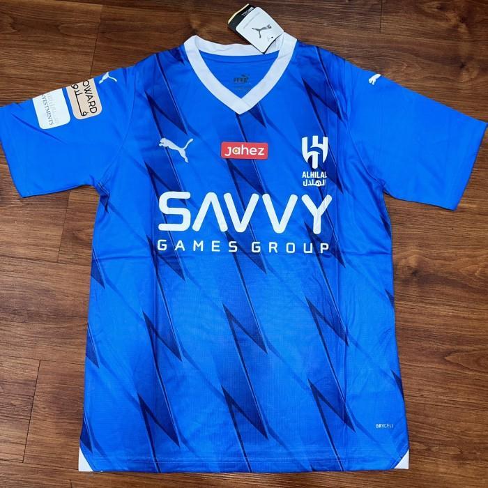 Gambar Jersey Jersey Bola Al Hilal Home Grade Ori Original Best Seller - S dari ABG Fashion Trendy undefined Tokopedia