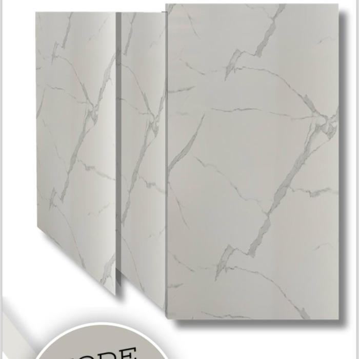 Gambar Pvc Marmer Panel Dekorasi Dinding Marmer PVC - DLS 35 dari pondok plafon pvc undefined Tokopedia