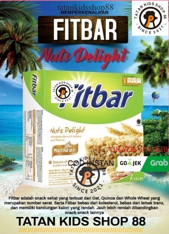 Gambar ORIGINAL Fitbar isi 5 × 22gram Makanan Ringan Cemilan Diet Kesehatan Coklat - Tiramisu dari Sohibul-herba undefined Tokopedia