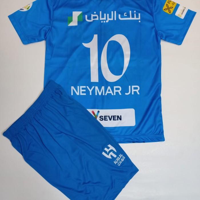 Gambar Jersey Bola Neymar Jr Al Hilal Anak Usia 7-13 Tahun Original Best Seller - Biru, XL dari Jersey Maniaa undefined 4 Tokopedia