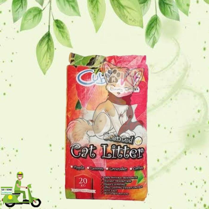 Gambar pasir kucing BEJO CAT LITTER gumpal wangi 20KG (GOSEND/GRAB) - CUBNKIT 20KG dari The PetCare undefined Tokopedia
