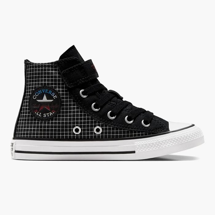 Gambar Sepatu Sneakers Anak Converse x Transformers Chuck Taylor All Star Easy-On Black White Red Original A11660C - 28 dari Chardy Shop Original undefined Tokopedia