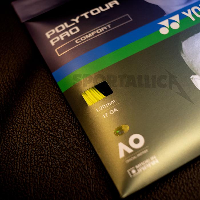 Gambar Senar Tenis / Tennis String Yonex Polytour Pro 120 AO - FLASH YELLOW dari Sportallica undefined Tokopedia